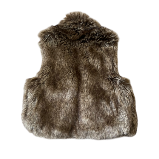 Girls polo Ralph Lauren brown Wool vest size 7