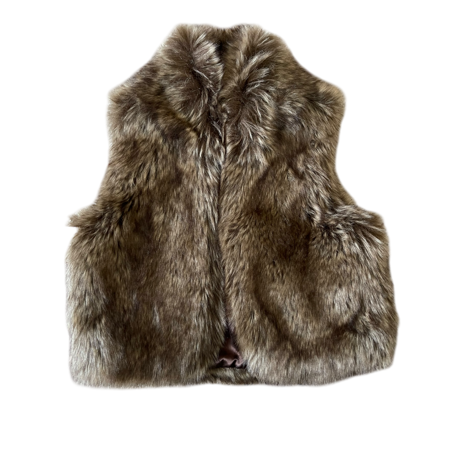 Girls polo Ralph Lauren brown Wool vest size 7