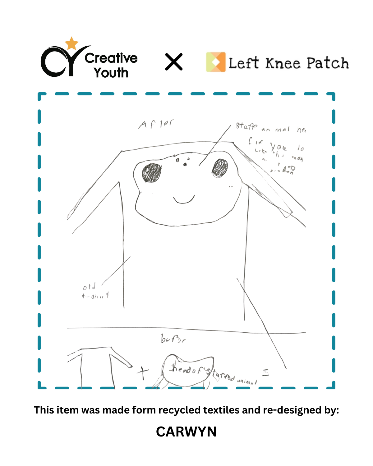 Froggie knit sweater