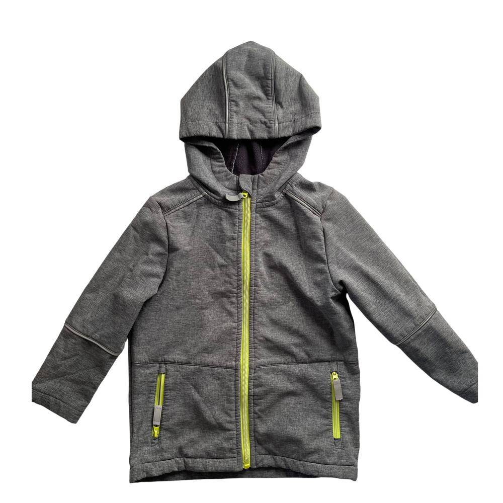 Gray and Green Jacket