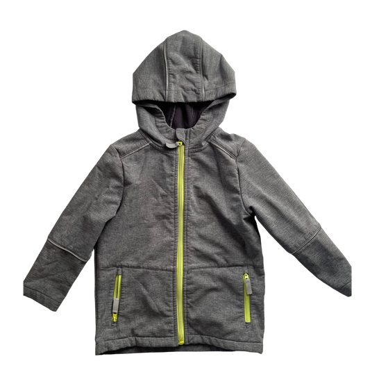 Gray and Green Jacket