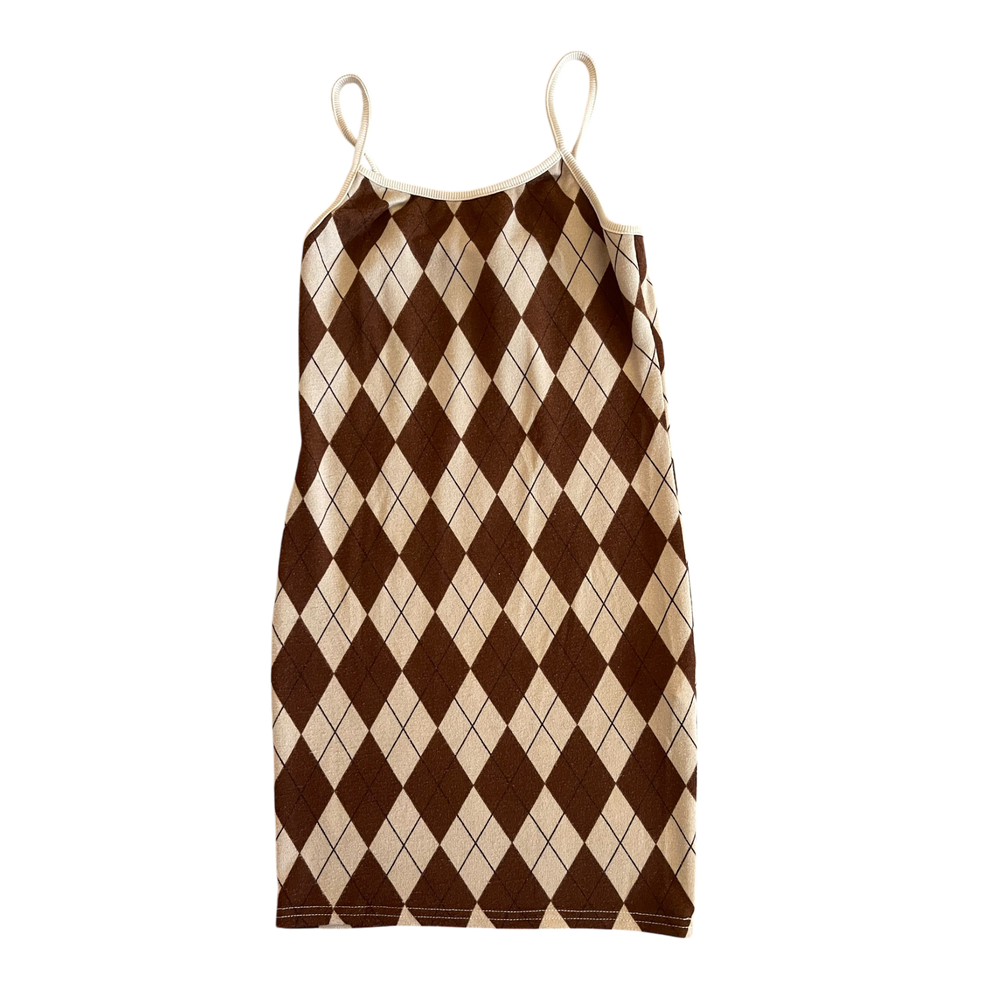 Brown dress from SHEIN