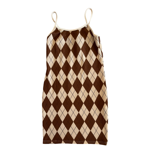 Brown dress from SHEIN