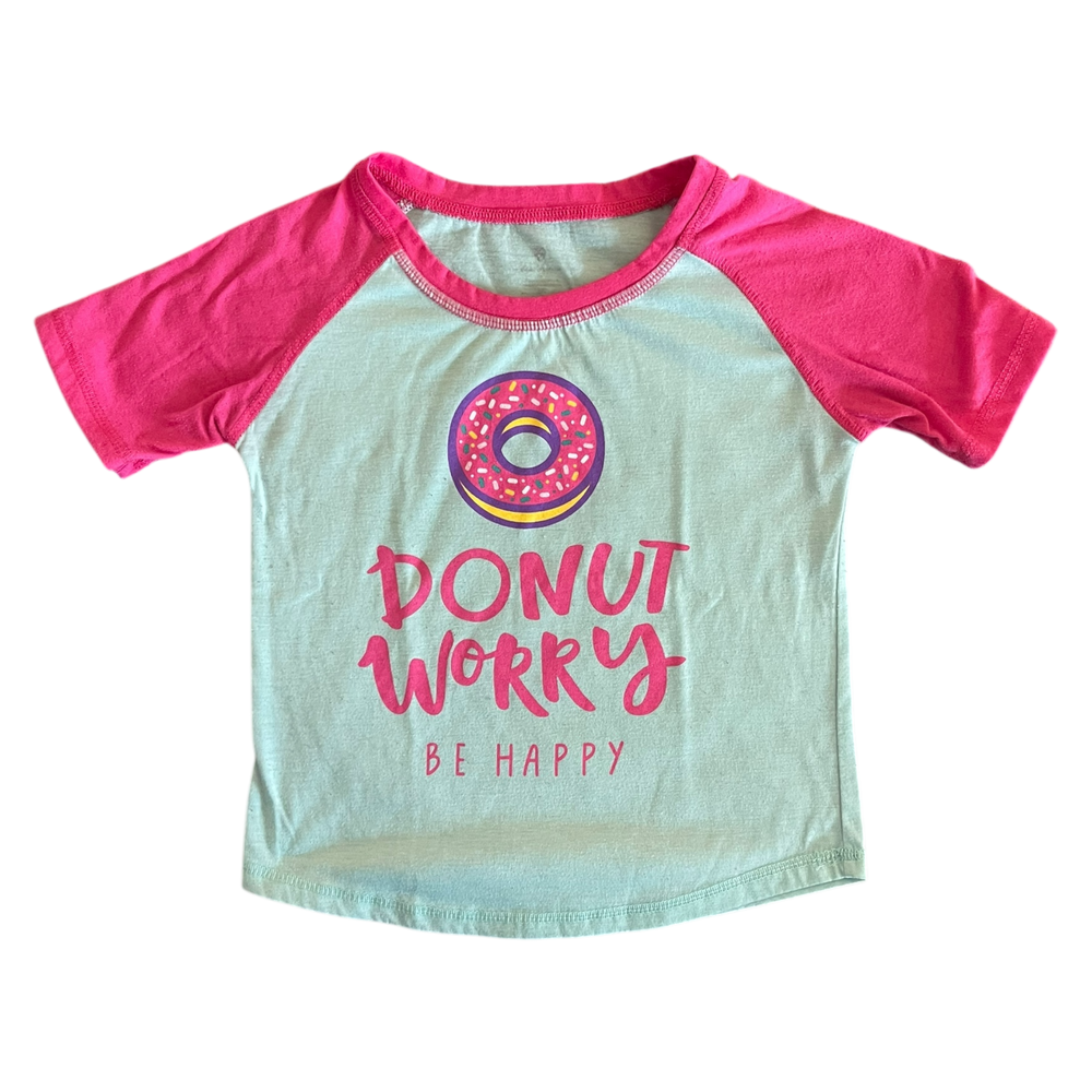 Light blue and pink t-shirt