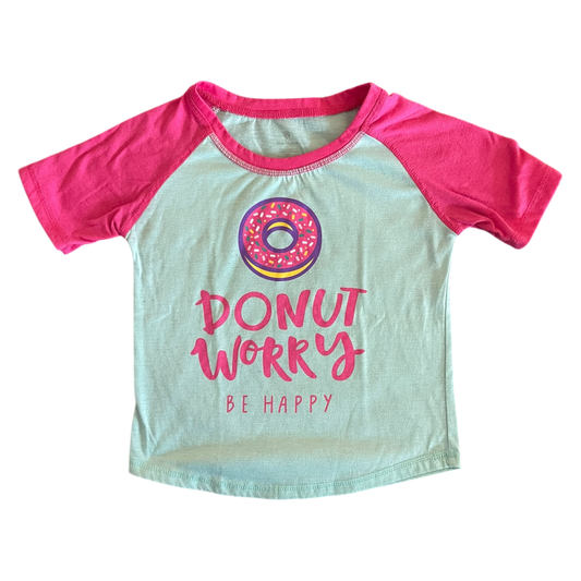 Light blue and pink t-shirt