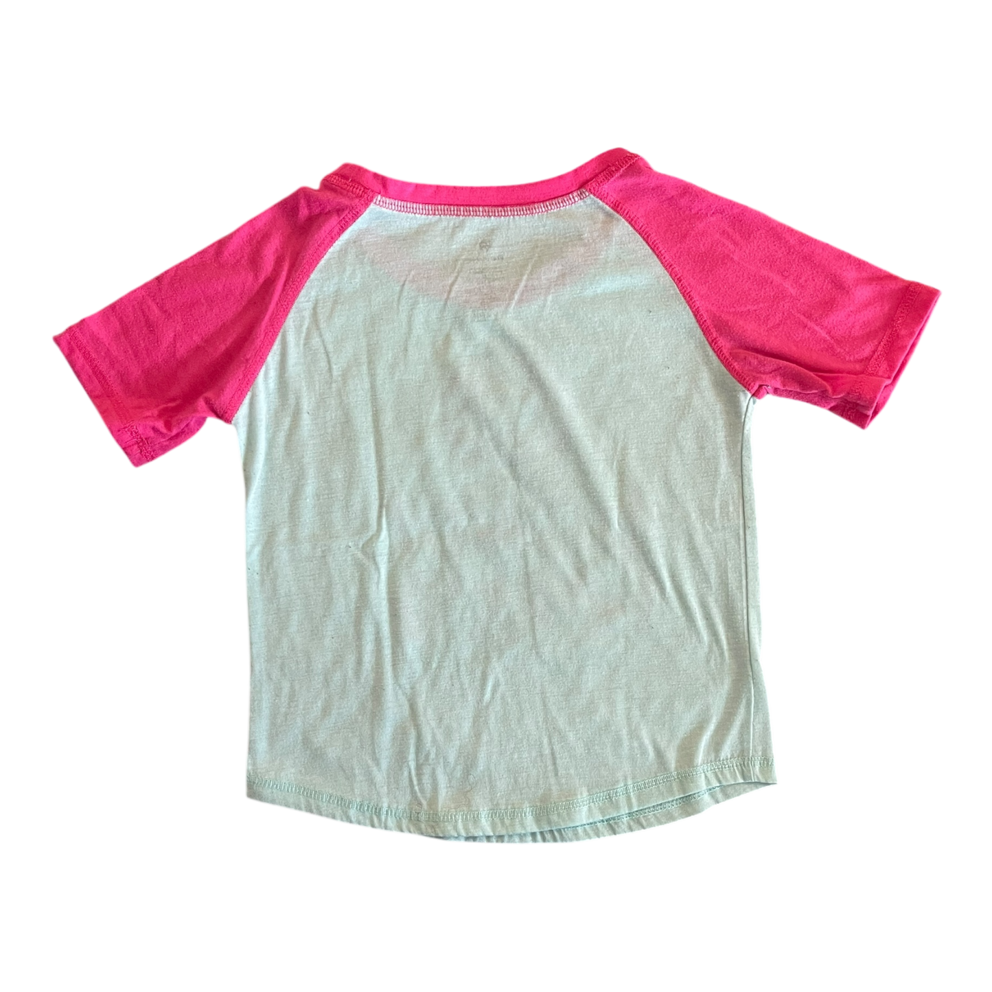 Light blue and pink t-shirt