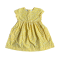 Girls Hanna Andersson yellow Dress size 6