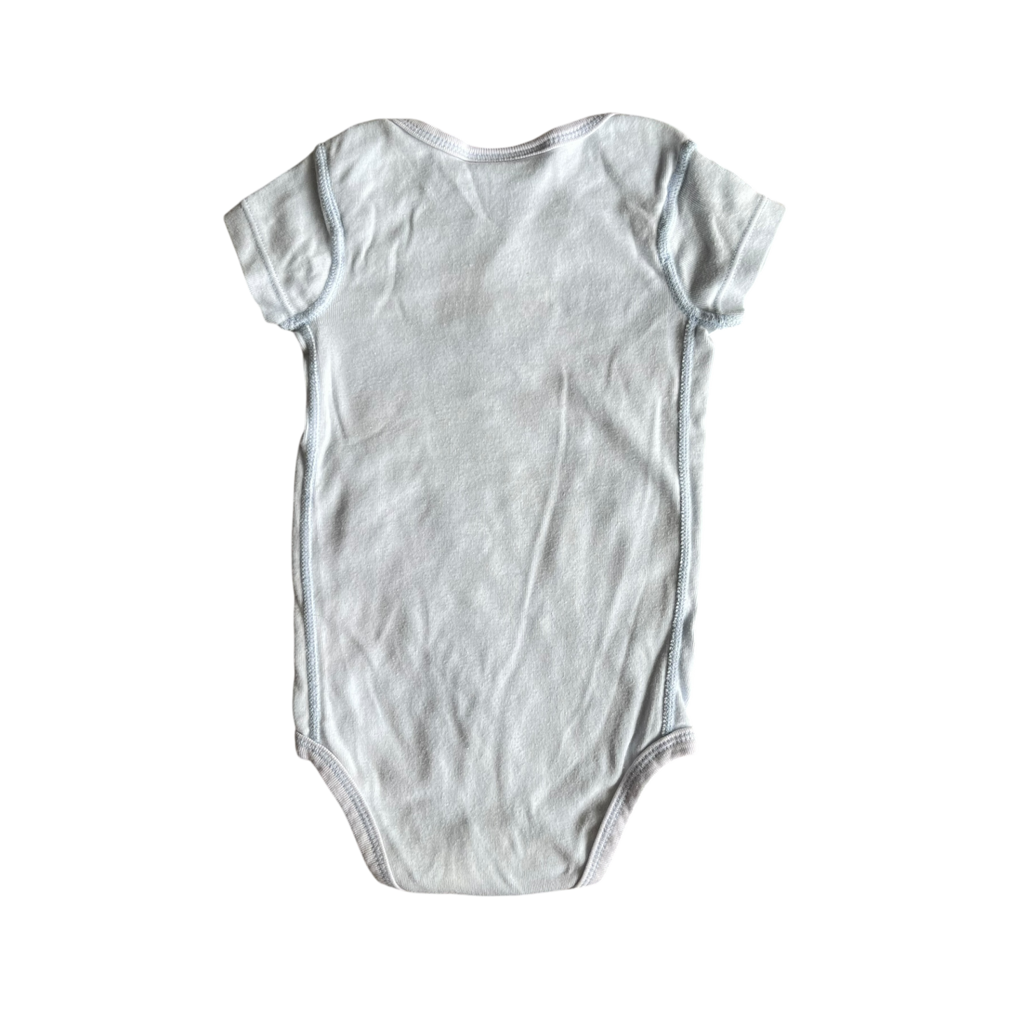 Girls vitamins baby Blue Onesie size 3 mth