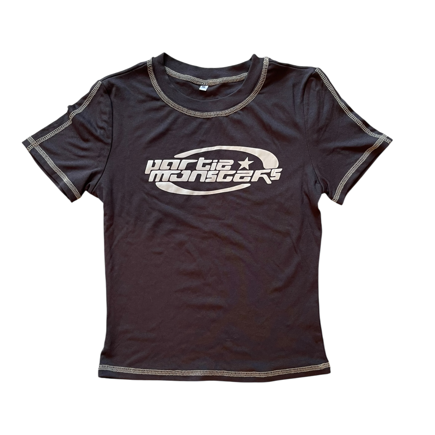 Boys partiz monsgzrs dark gray T-shirt size 8