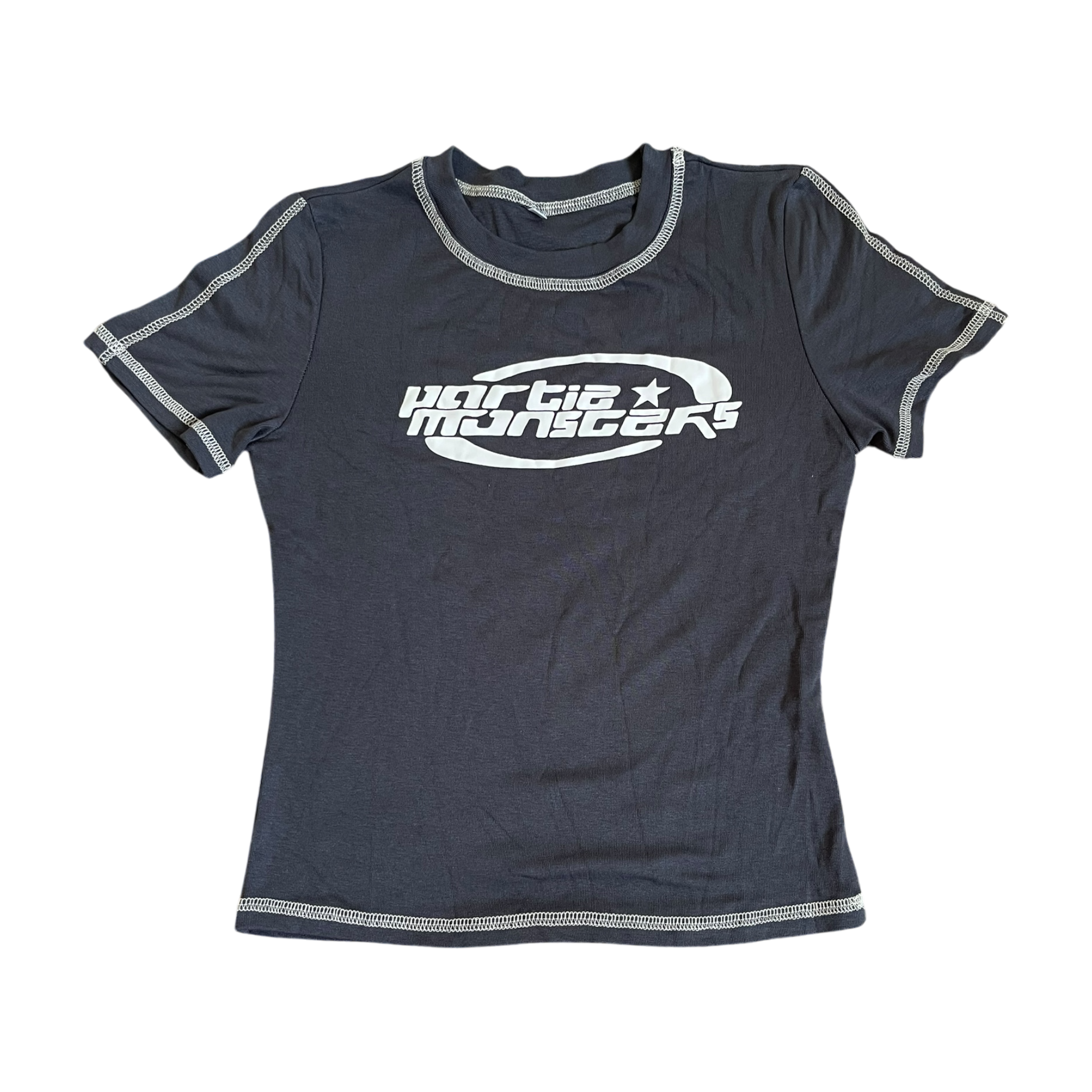 Boys partiz monsgzrs gray T-shirt size 7