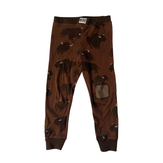 Boys lazy one brown Bottom size 4