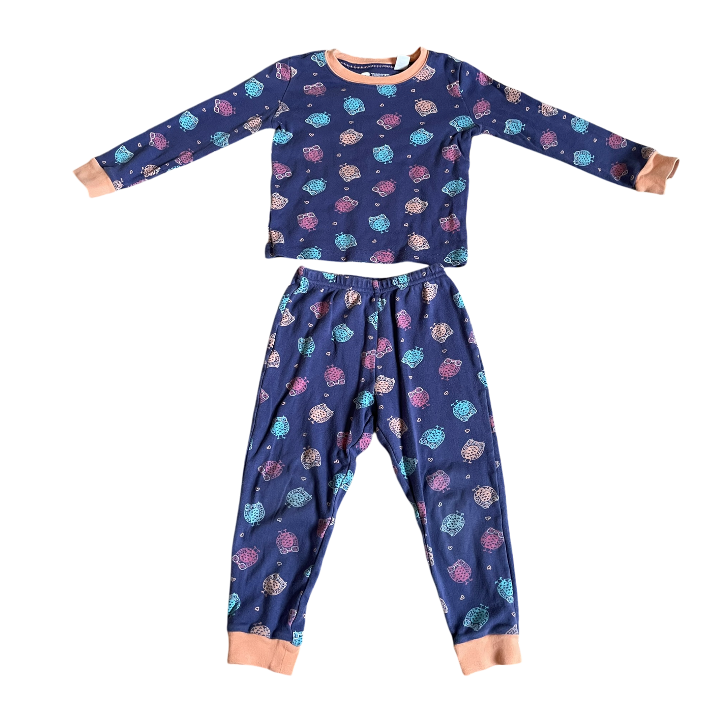Boys tucker tate purple orange blue Pajama size 4