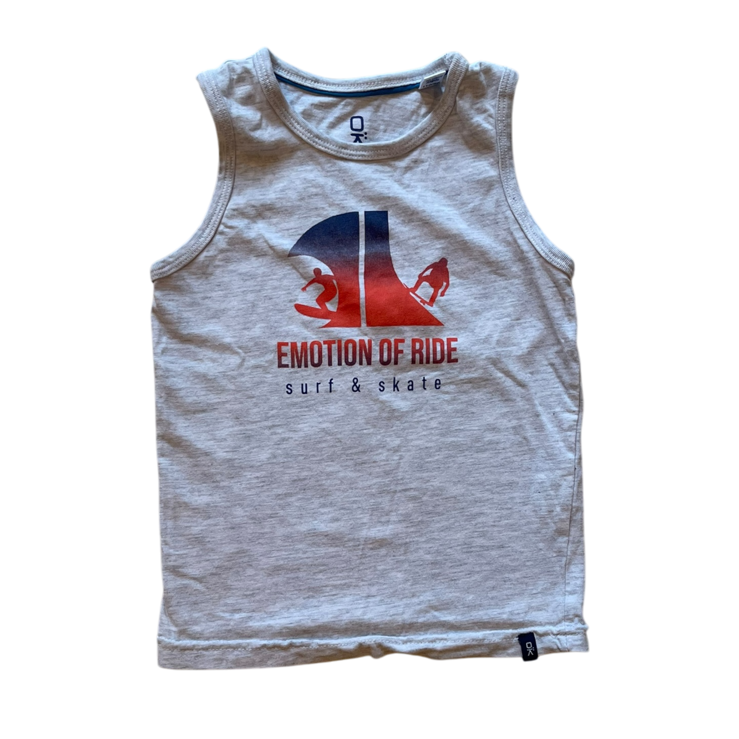 Boys Okaïdi gray T-shirt size 5