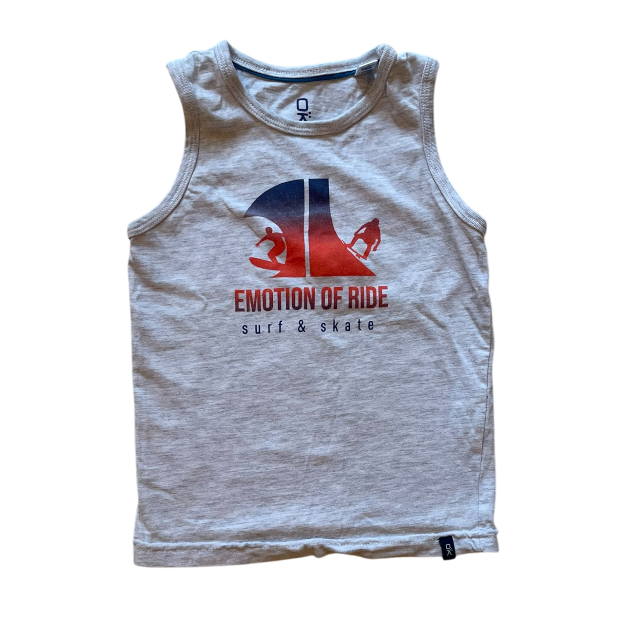 Boys Okaïdi gray T-shirt size 5