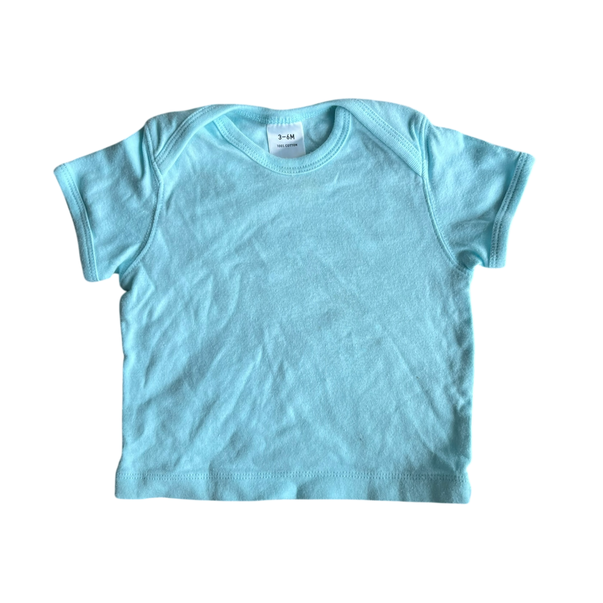 Girls Blue T-shirt  size 3 mth