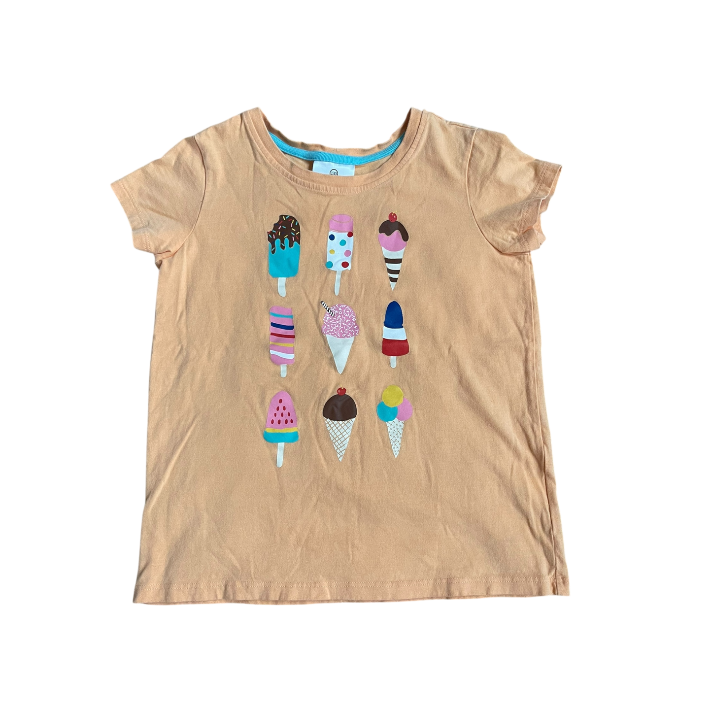 Girls hanna Andersson light orange T-shirt size 8