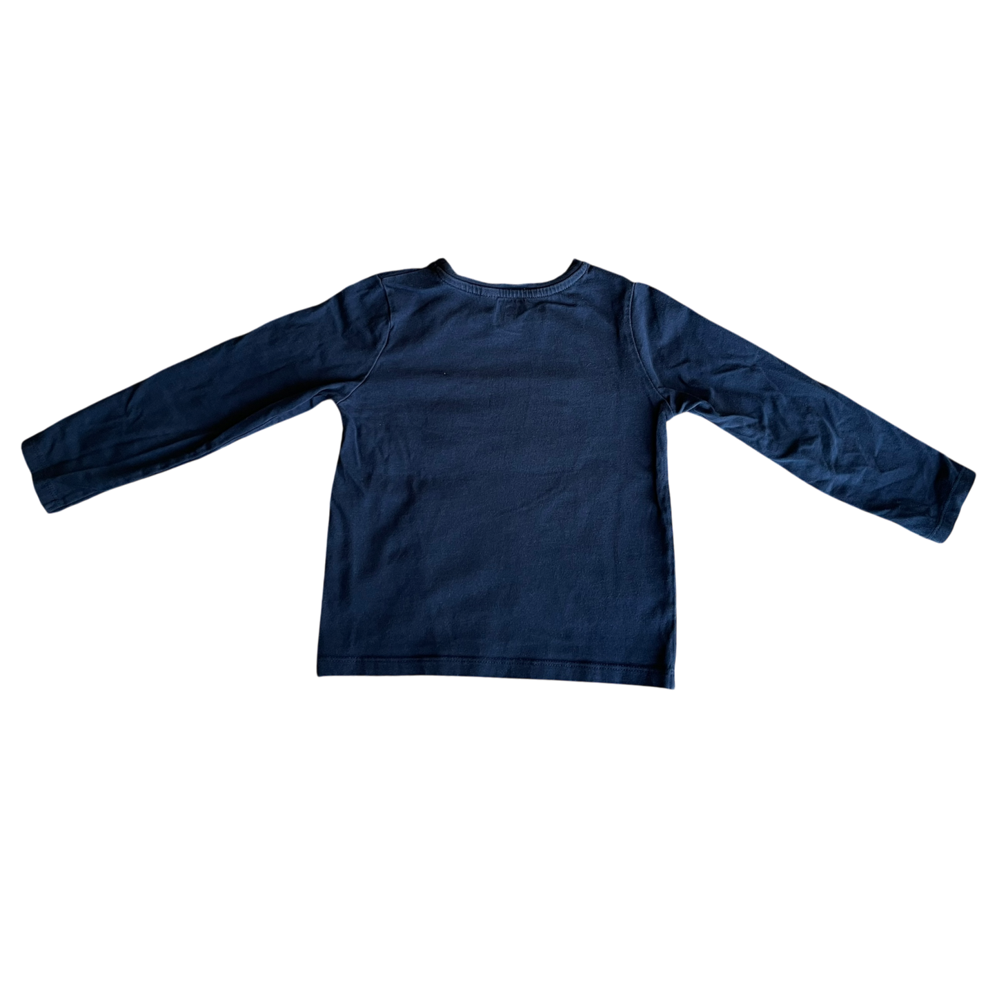 Boys Okaïdi navy T-shirt size 5