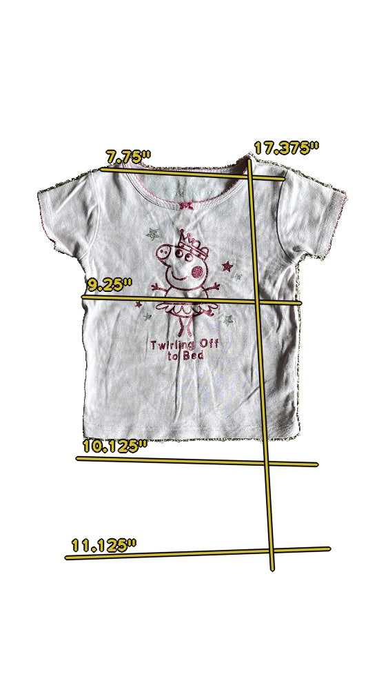 Girls carter’s pink T-shirt size 4