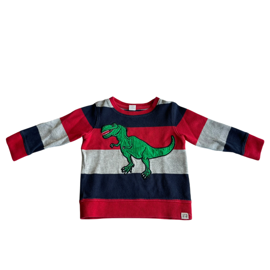 Boys gap navy red and gray Sweatshirt size 3