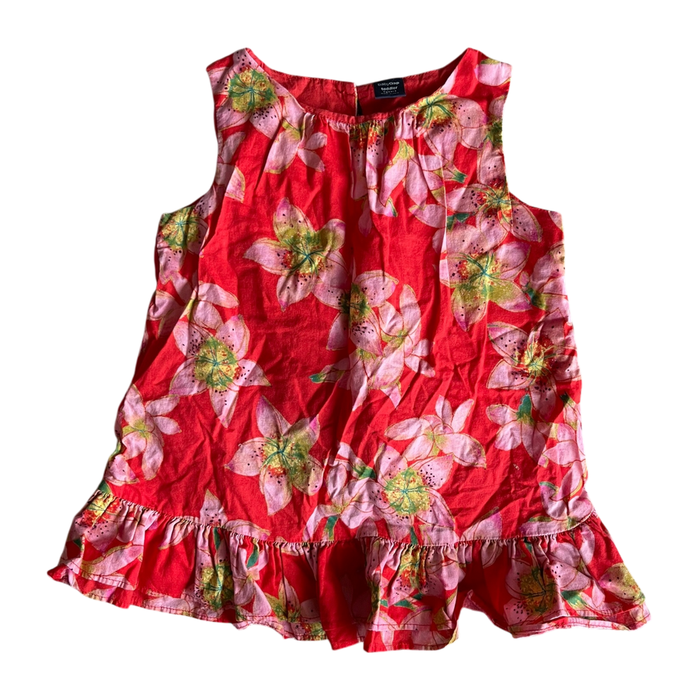 Girls Gap Red Dress Size 3