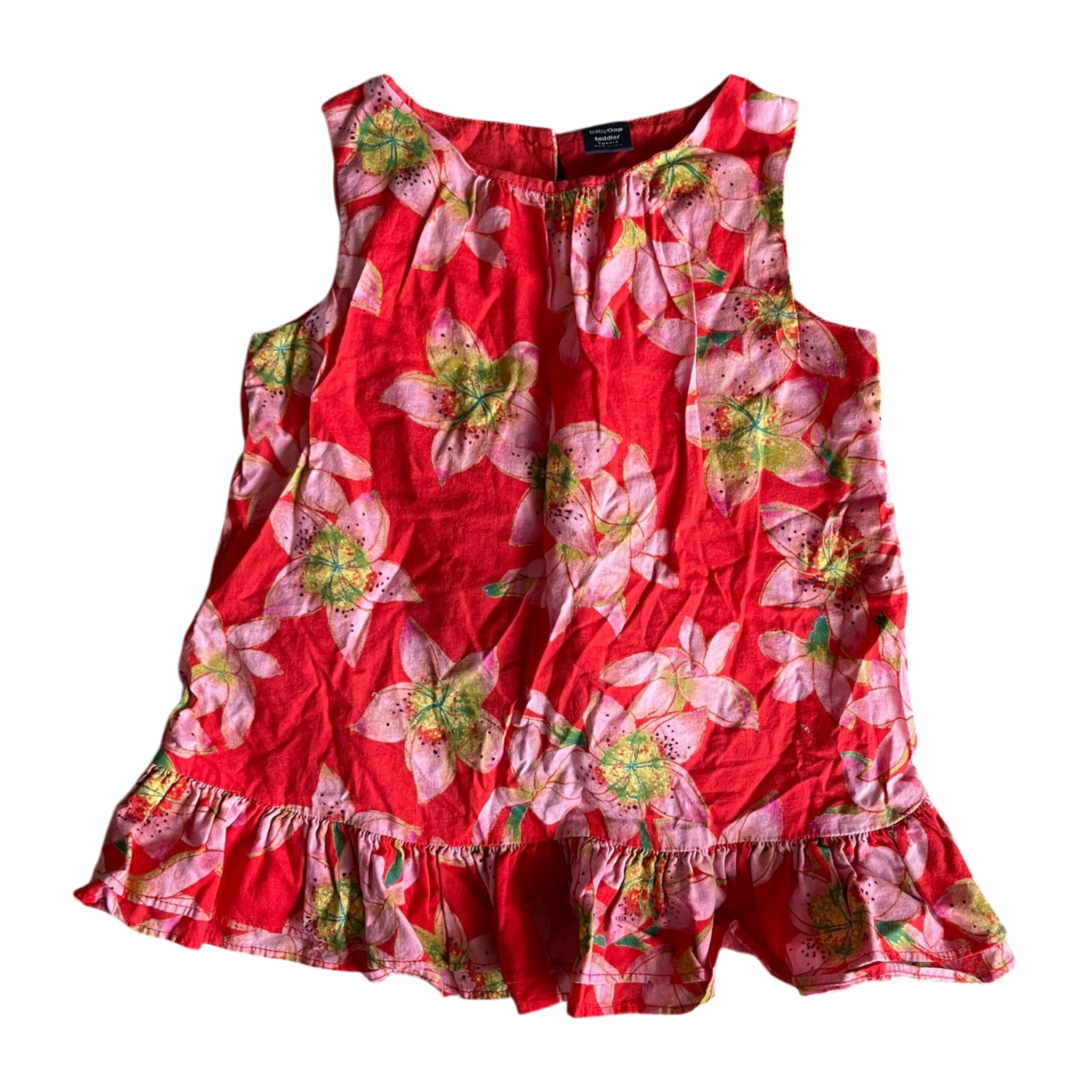 Girls Gap Red Dress Size 3