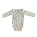 Unisex cloud island white Onesie size 6 mth