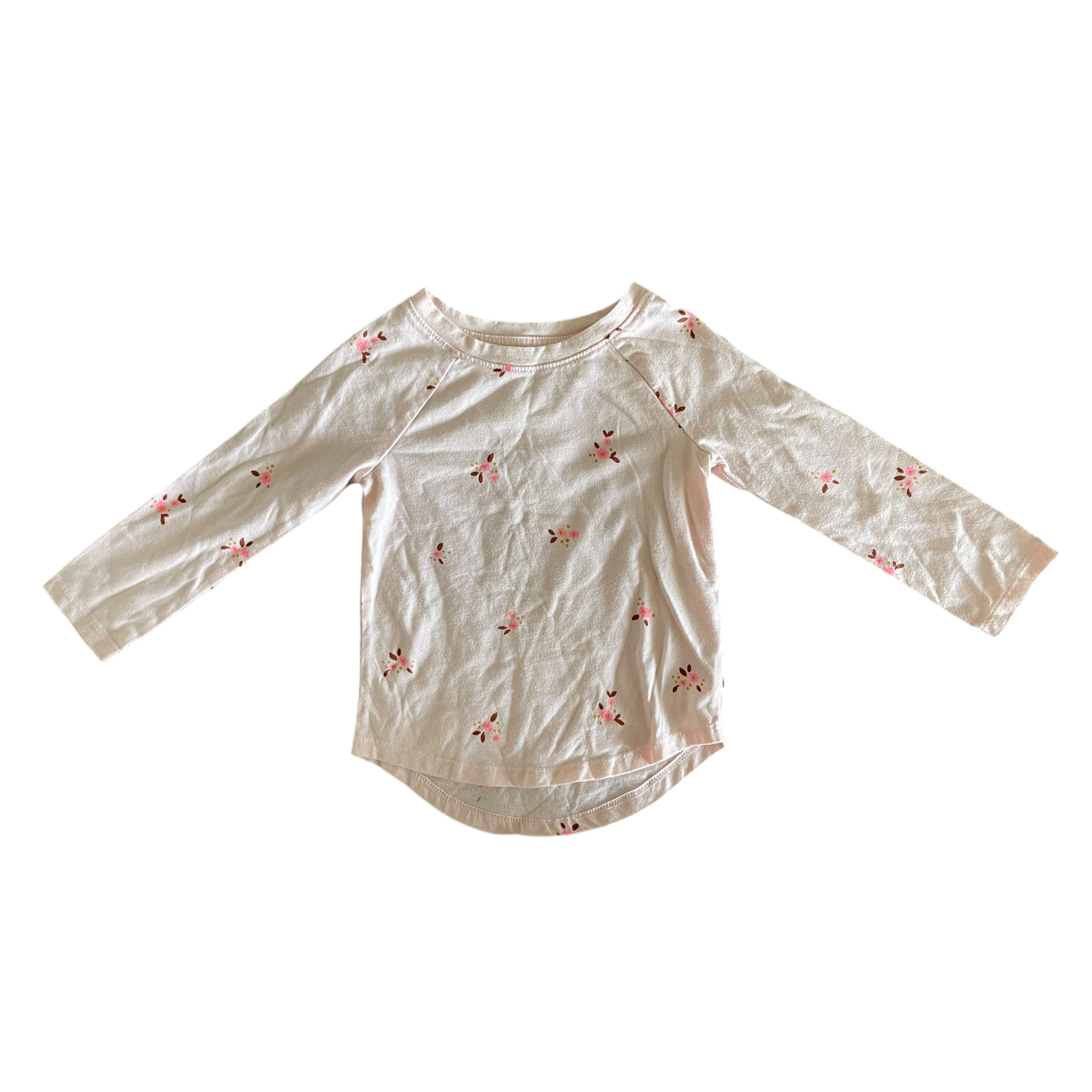 Girl cat & jack pink T-shirt size 2
