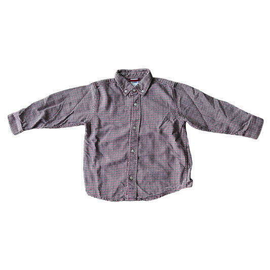 Boys Gymboree red black white T-shirt size 3