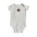 unisex carter’s gray Onesie size 9 mth
