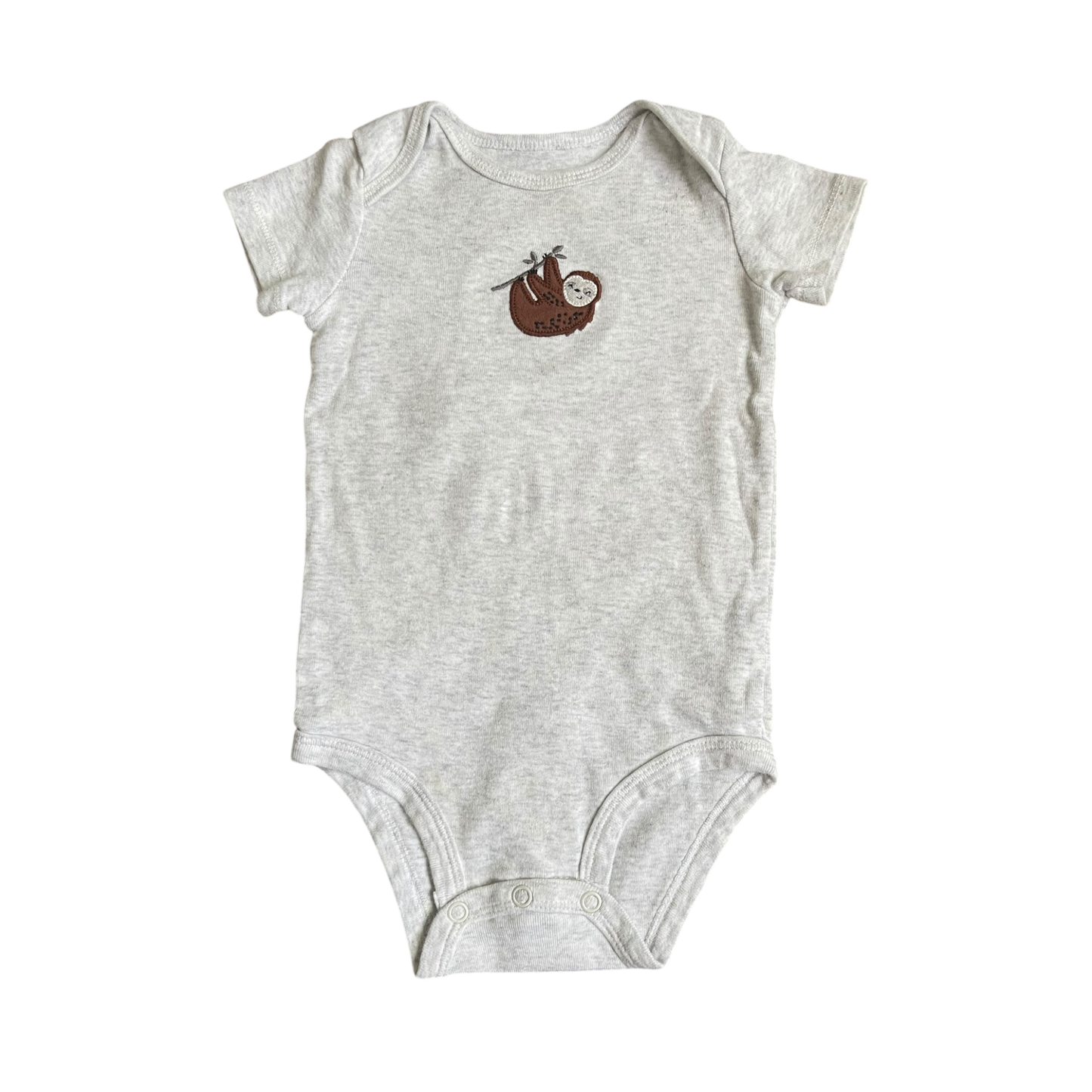 unisex carter’s gray Onesie size 9 mth