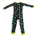 Boys carter’s black with mix colors  Onesie size 5