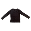 Girl H&M black T-shirt size 4 year
