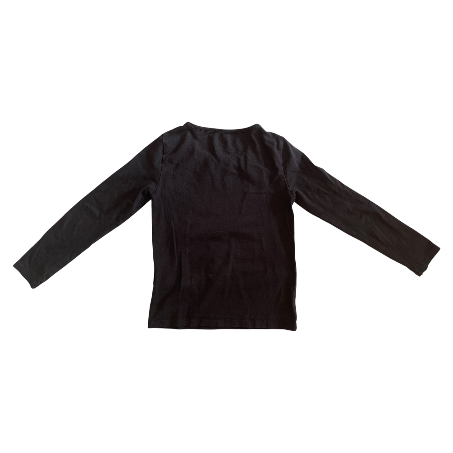 Girl H&M black T-shirt size 4 year