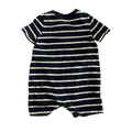 Boys gap navy white Baby bodysuit size 6 mth
