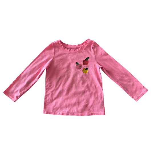 girl cat & jack pink T-shirt size 3