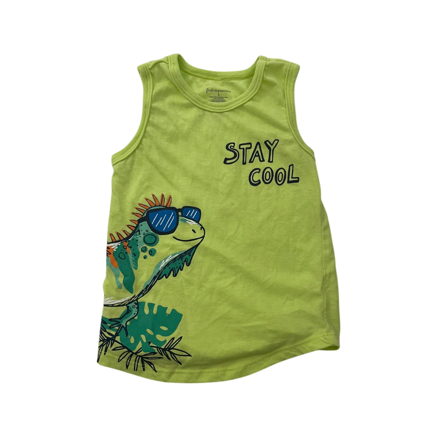 Boys first impressions light green T-shirt size 3 year