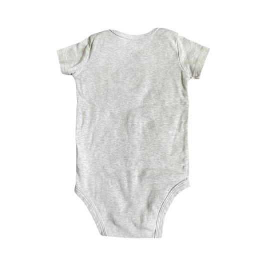 unisex carter’s gray Onesie size 9 mth