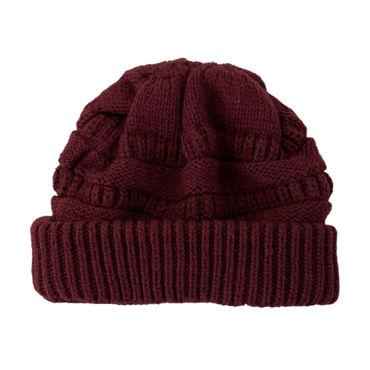 Burgundy Winter Hat