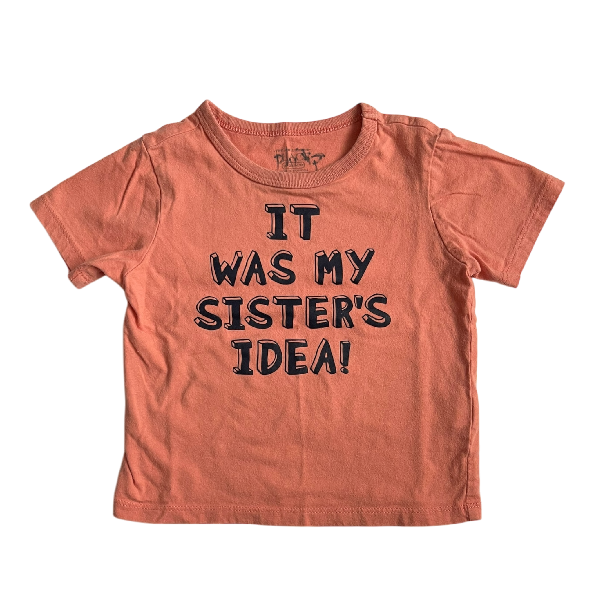 Boys The children’s place coral pink T-shirt size 2