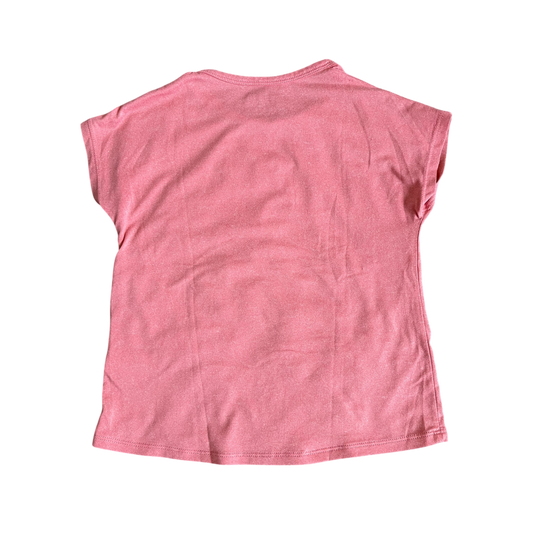 Girls 32 cool pink T-shirt size 5