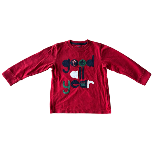 Boys Gymboree red T-shirt size 3