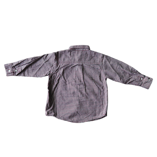 Boys Gymboree red black white T-shirt size 3