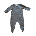 Boy nike gray with white Baby bodysuit size 9 mth