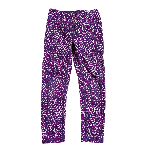 Girls reebok purple Bottom size 7