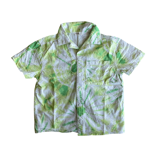 Boys orchestra white and light green T-shirt size 5