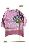 Girls L:ū L:ū pink T-shirt size 10