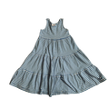 Girls Hanna Andersson blue and white Dress size 8