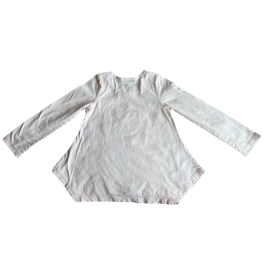 girls naartjie kids blue T-shirt size 4