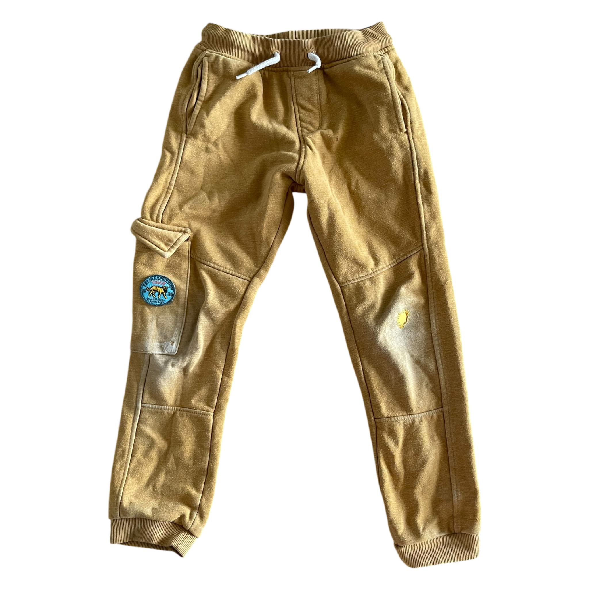 Du Pareil Boys Tan Long Pants Joggers