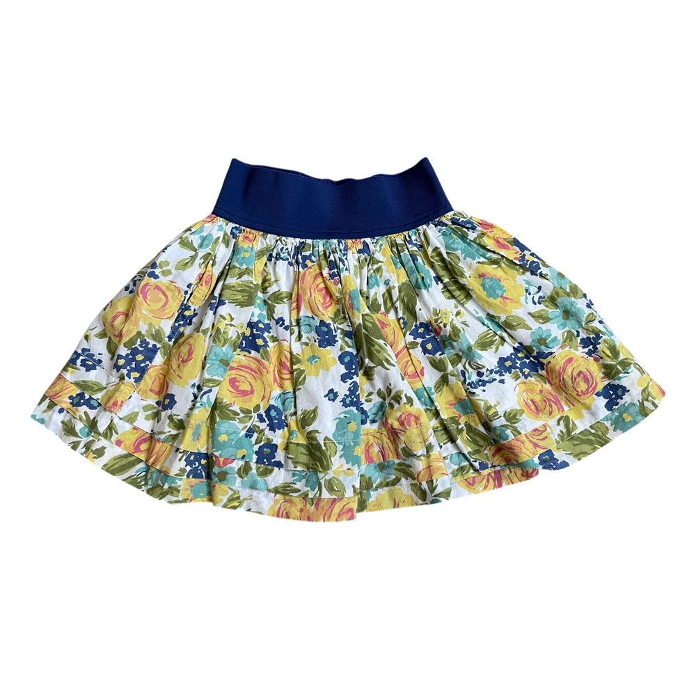 Girls mini boden mix colors Skirt size 4